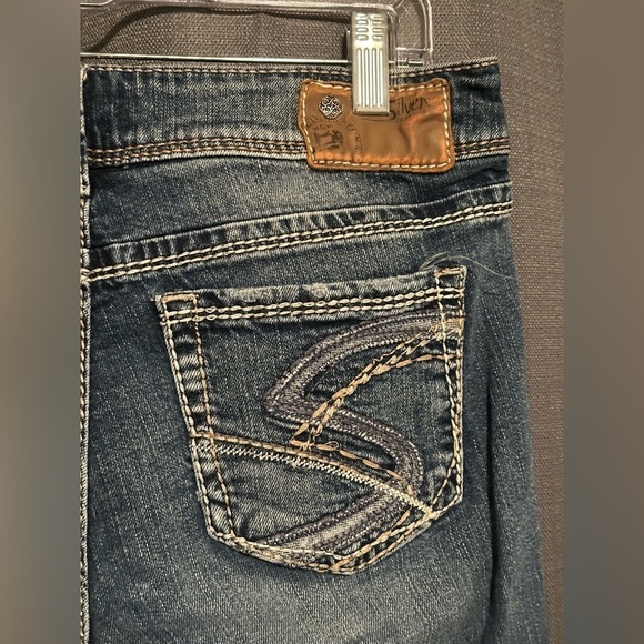Silver Suki Boot Cut Blue Jeans Size 29 - Picture 3 of 6